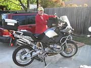 Bob Speer and his trusty R1200GS